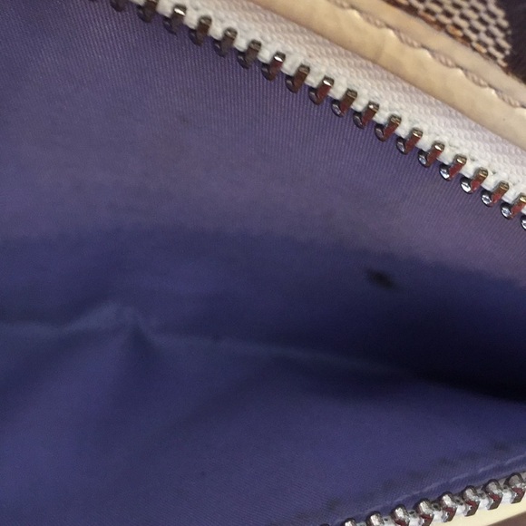 Coach Signature jacquard and leather wallet - Picture 7 of 7